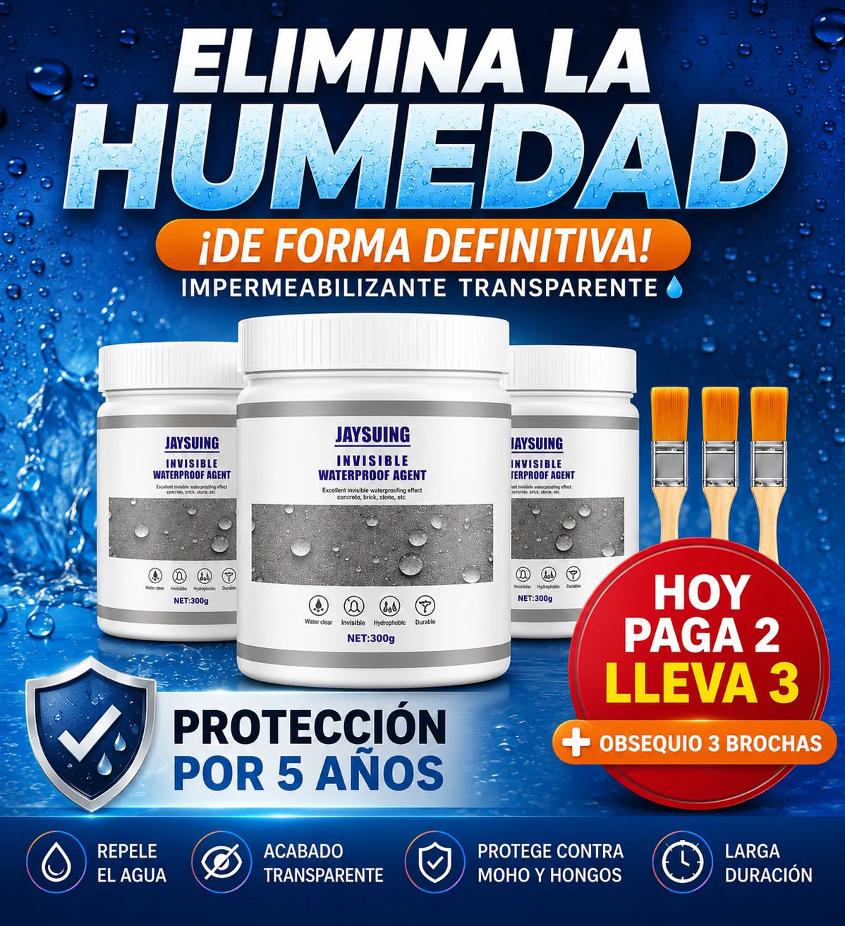 DEJA DE PERDER DINERO POR LAS INFILTRACIONES Y LA HUMEDAD